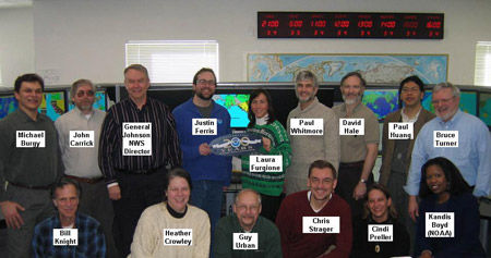 Greetings from the West Coast/Alaska Tsunami Warning Center in Palmer, Alaska.