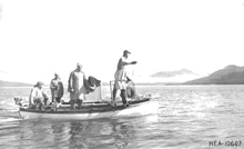Hydrographic surveying in Southeast Alaska