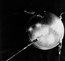 Sputnik I, the Earths first satellite