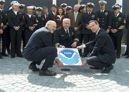 Grand opening of the USS Monitor Center at The Mariners' Museum in Newport News, Virginia