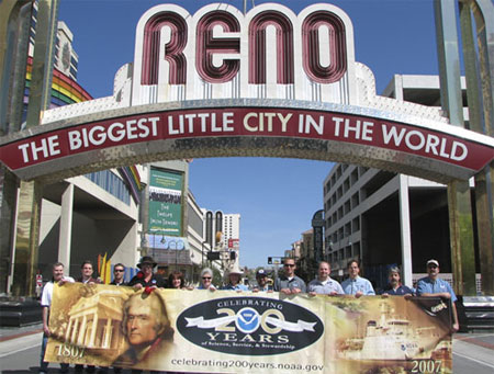200th Celebration greetings from Reno, Nevada