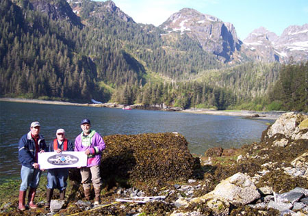 NOAA Emergency Response Division scientists conduct one or more surveys of shorelines in western Prince William Sound, Alaska