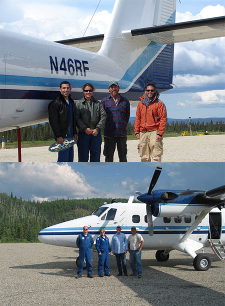 Two National Geodetic Survey field parties combined with crews from NOAA's Office of Marine and Aviation Operations Aircraft Operations Center