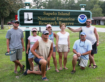 Greetings from the Sapelo Island National Estuarine Research Reserve