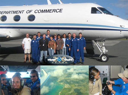Greetings from Honolulu, Hawaii, from the crew of the NOAA Gulfstream IV jet and NOAA's Teacher in the Air