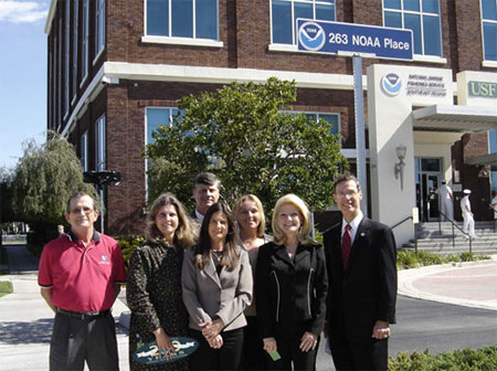 The NOAA Fisheries Service Southeast Regional Office unveiled their new address