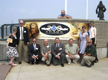 the dedication of NOAA's 200th operational tide gage in Mobile, Alabama