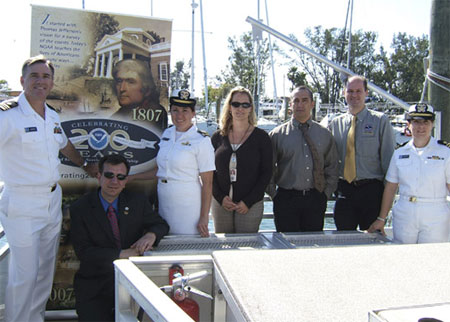 a regional NOAA day at Riviera Beach Maritime Academy