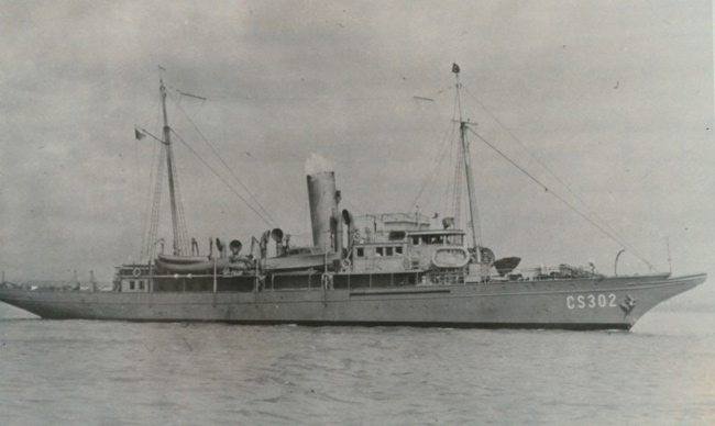 The Coast and Geodetic Survey mobilized its ship Lydonia for service during World War II.