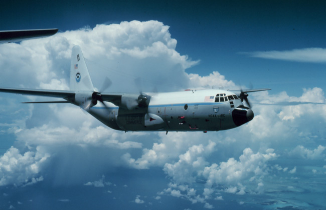 Lockheed WC-130B for Stormfury
