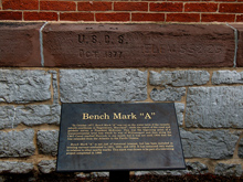 BENCH MARK A in Hagerstown, MD