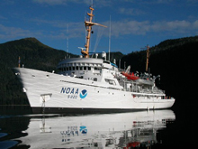 The NOAA ship Fairweather