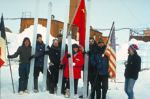 a former IGY research station, in Antarctica. 