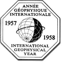 The official logo of the 1957-1958 International Geophysical Year.