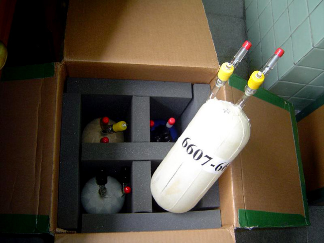 Flasks in a Box