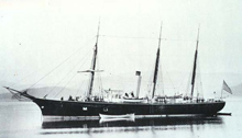 The Klondike gold rush steamer Clara Nevada