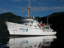 The NOAA ship Nancy Foster