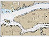 Hudson and East Rivers Nautical Chart 2000