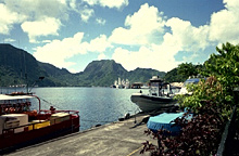 view of Pago Pago Harbor