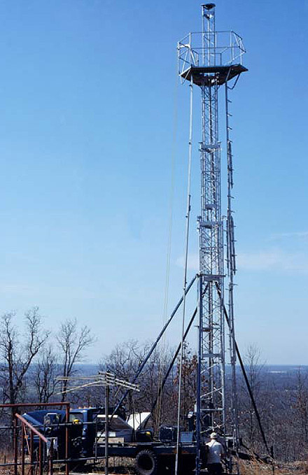 A Truck Mounted Observing Tower