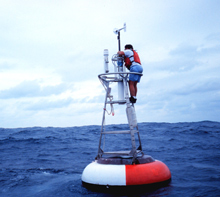 Maintaining Atlas TOGA-TAO buoys