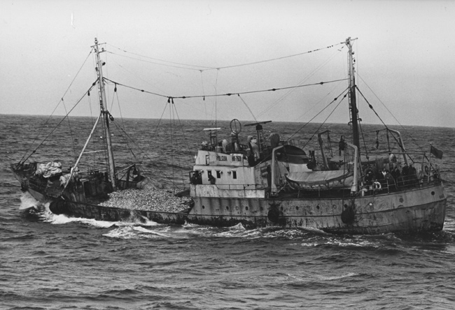 Soviet trawler