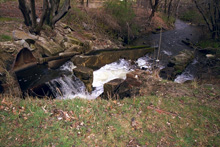 Town Brook Dam Before its Removal